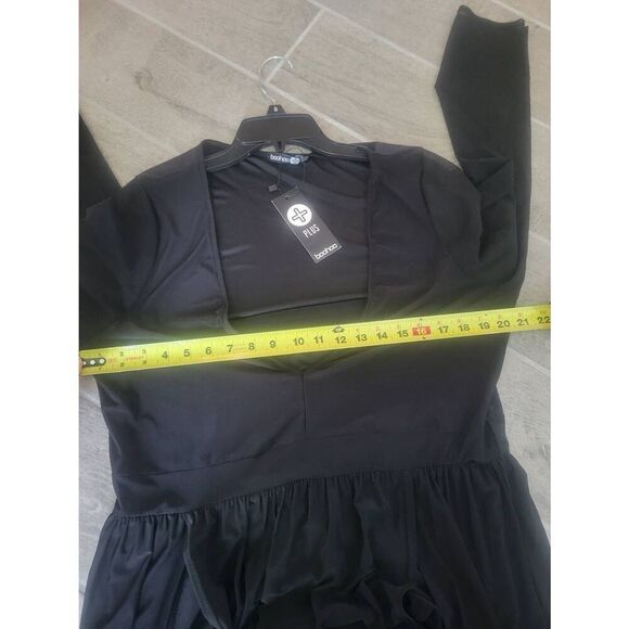 Boohoo Dress Plus Size 18‎ Black - Picture 10 of 10